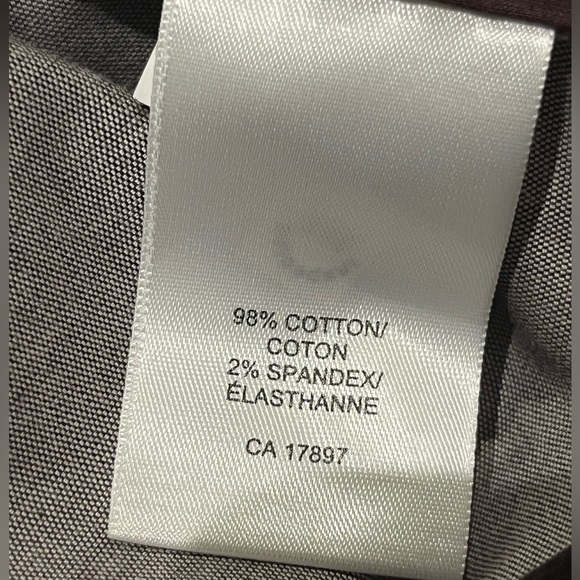 Light Gray Banana Republic Trousers, Size 10 - Picture 9 of 10